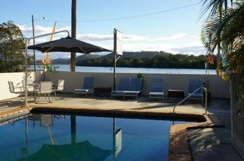 Chinderah Motel Bagian luar foto